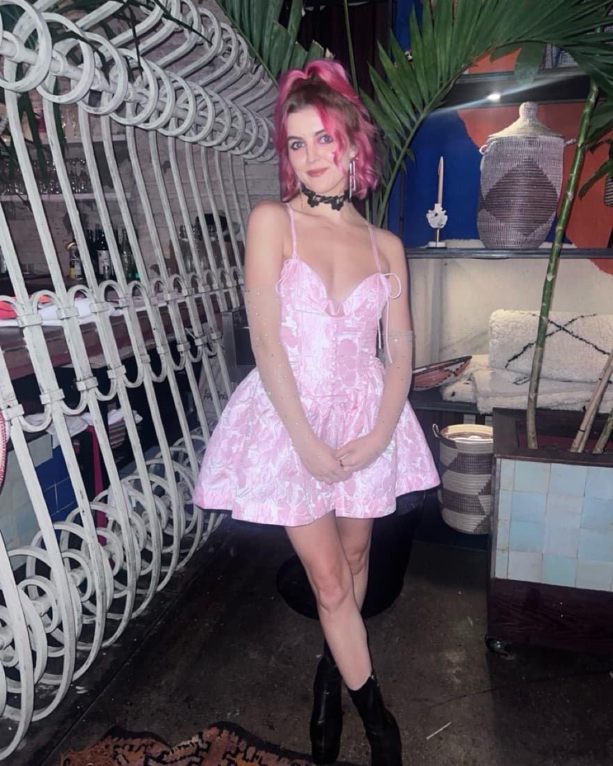 For Love & Lemons Faith Mini Dress - Image 2