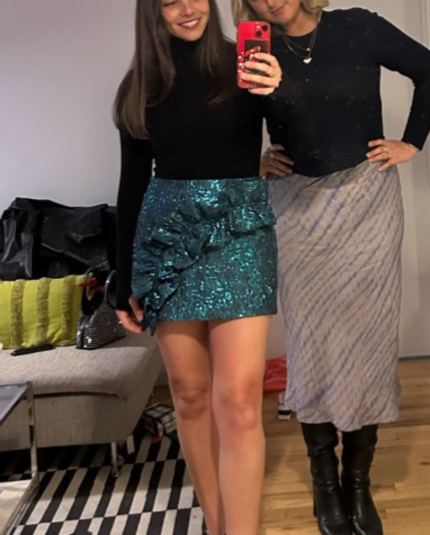 Holiay Mini Skirt - Image 1