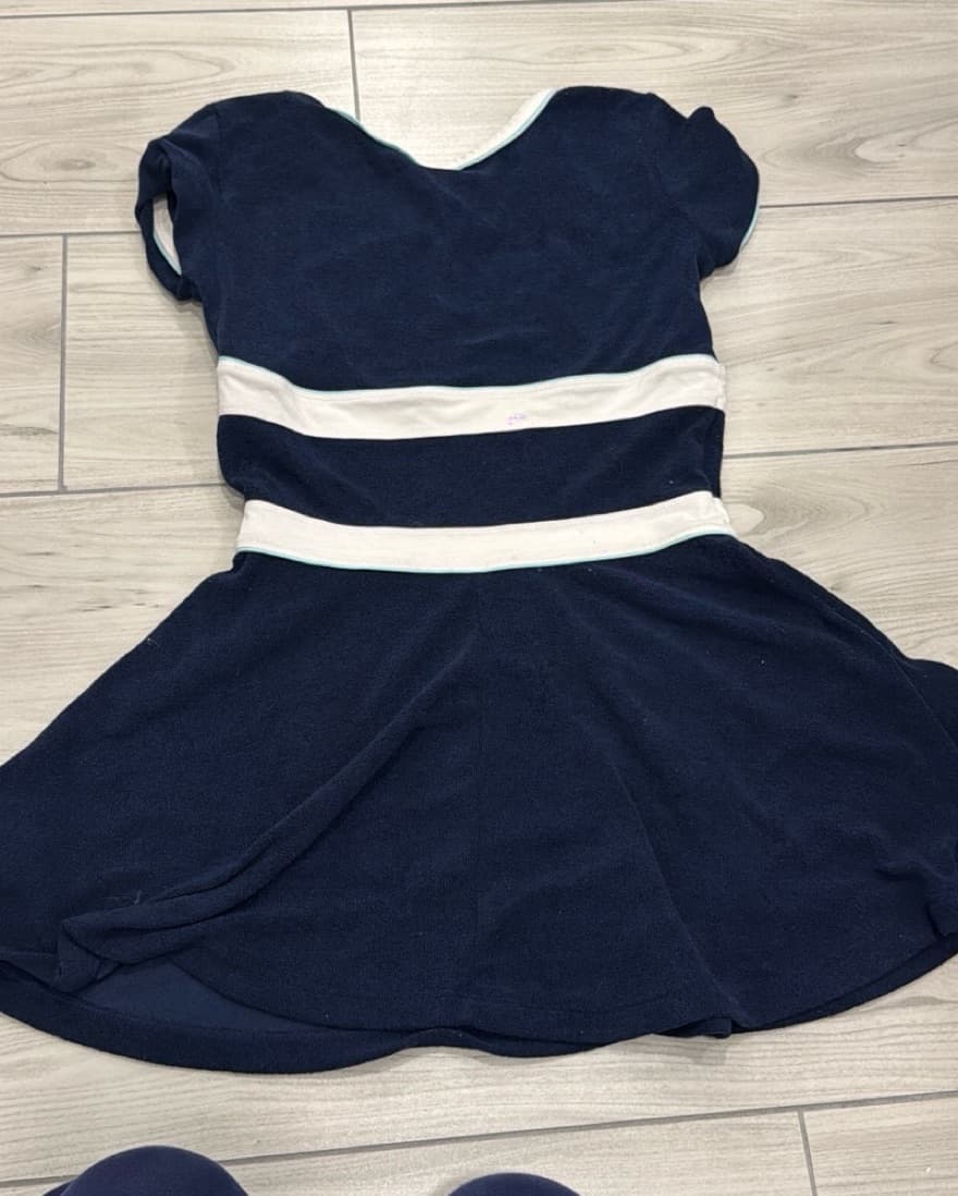 Womens Nike Navy Blue Terry Cloth Style  - Image 2