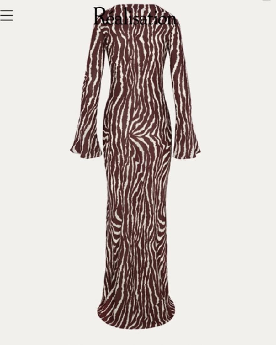 Rèalisation Par The Gia Dress In Animal - Image 2