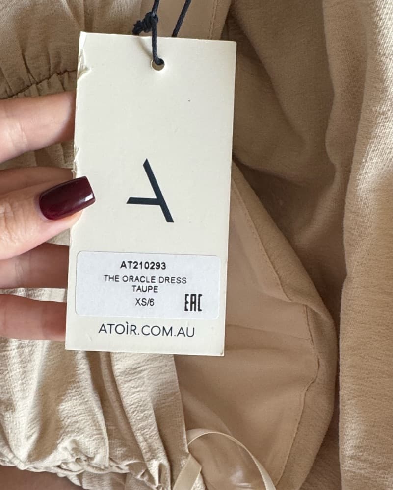 BEIGE ATOIRE DRESS  - Image 2