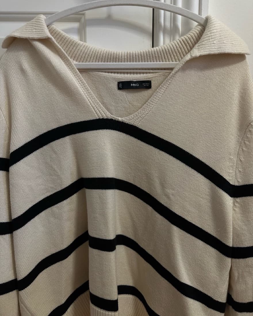 Striped Knit Sweater  - Image 4