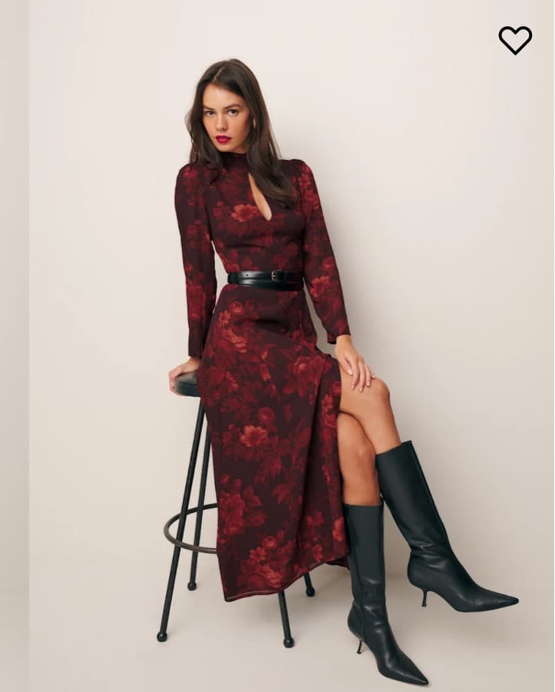 Reformation Castalia Dress - Image 4
