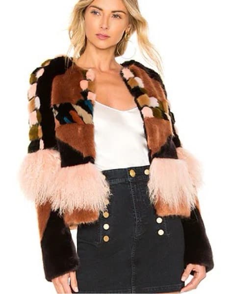 Alexis Kotto Faux Fur Jacket coat - Image 1