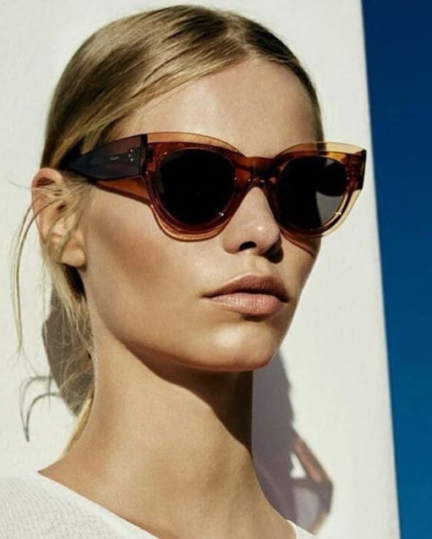Celine Acetate Petra Sunglasses - Image 1