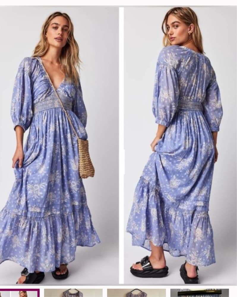 Free People Golden Hour Maxi Dress - Image 1