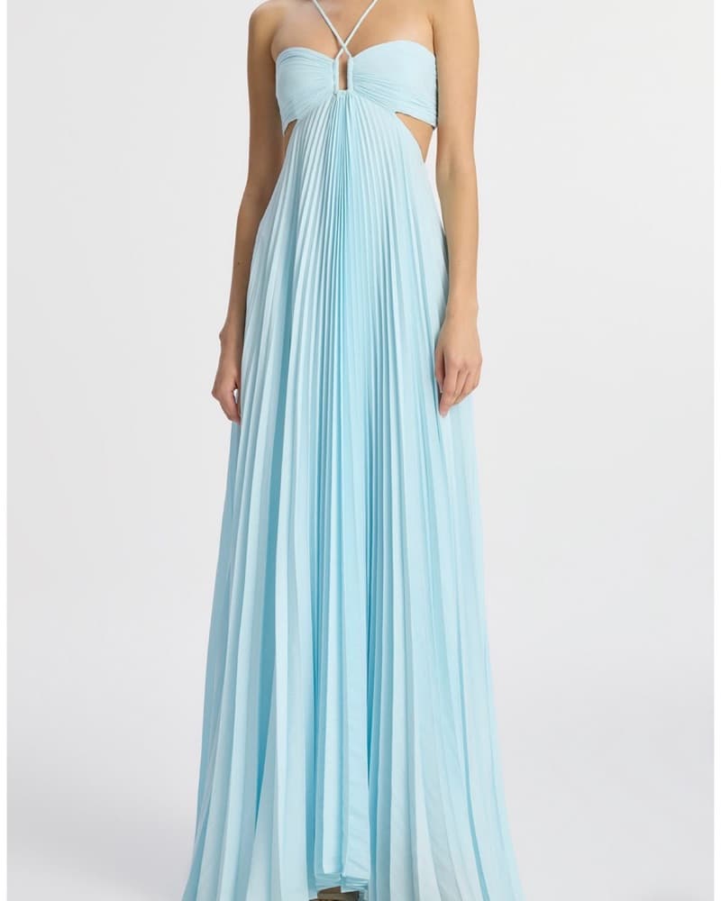 ALC Moira Light Blue Maxi Dress - Image 1