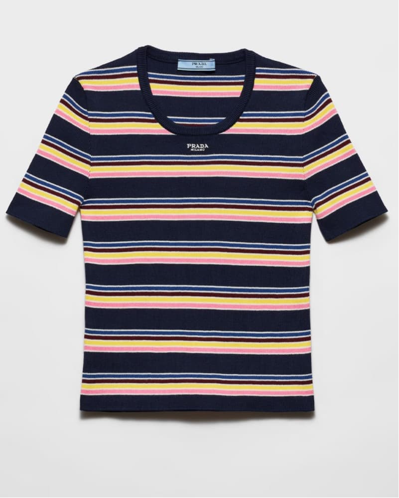 Prada Striped Knit Top - Image 3