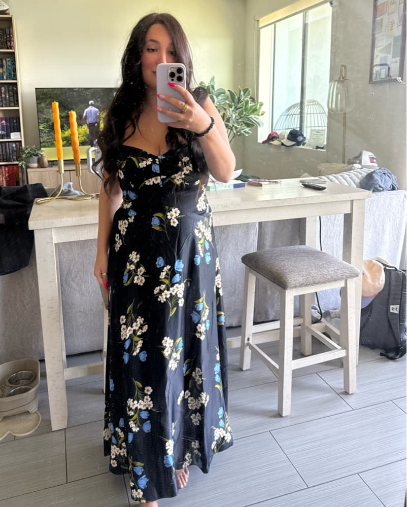 Anthropologie Floral Maxi Dress - Image 3