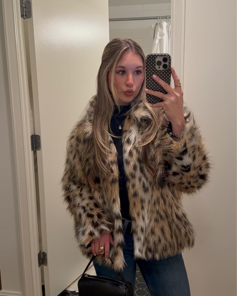 Cheetah Fur Jacket - Image 1