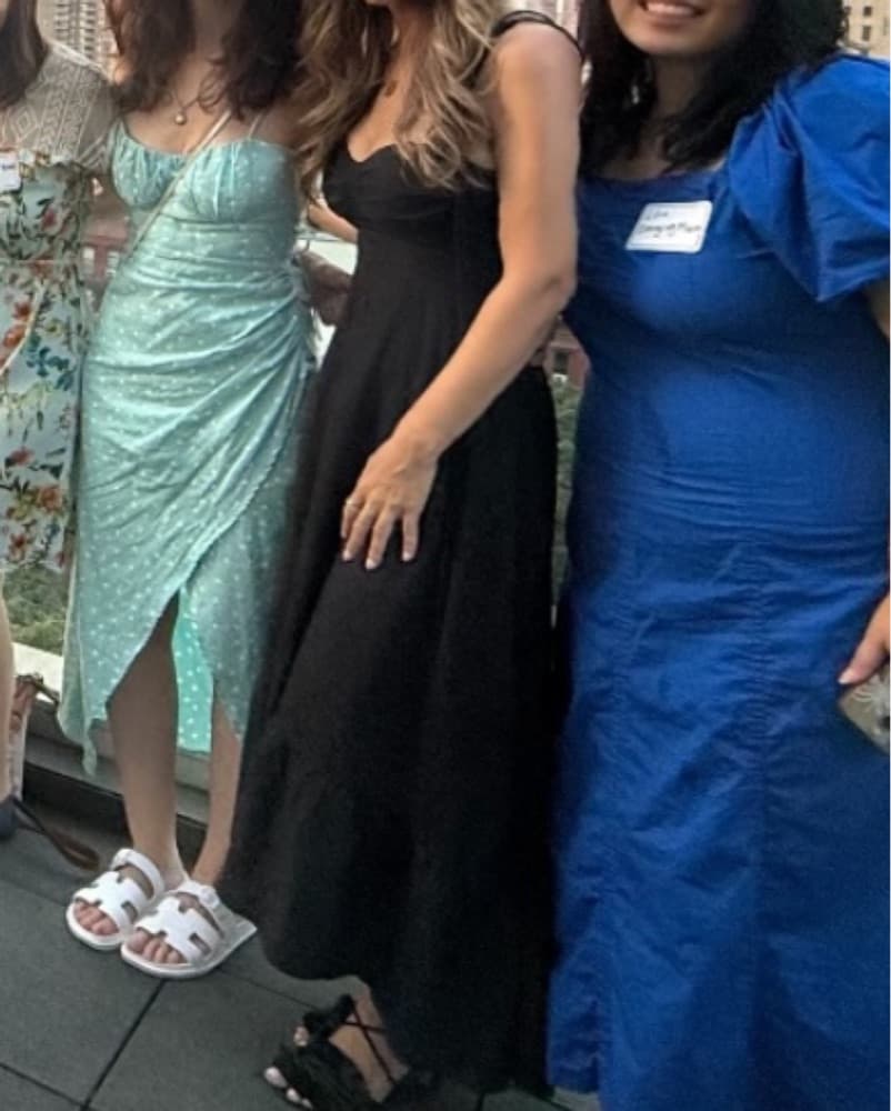 Elegant Black Maxi Dress - Image 3