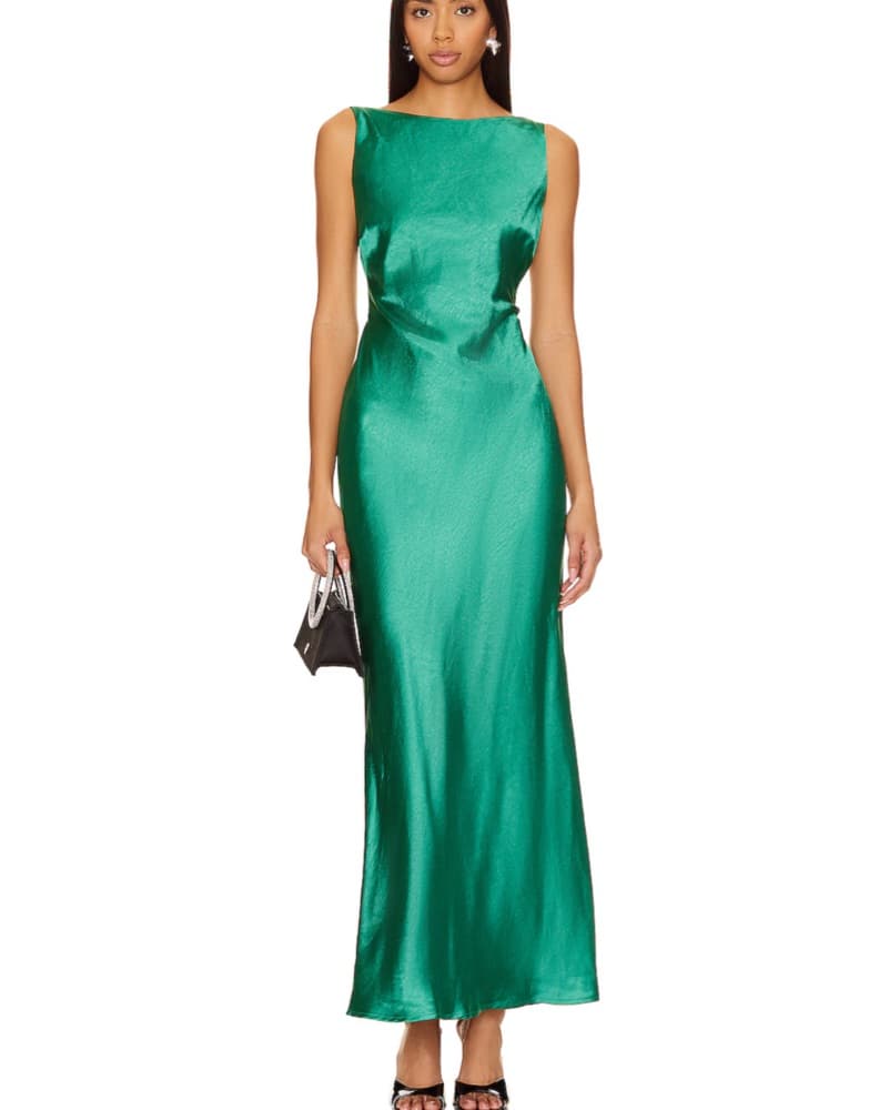 Samsara Emerald Maxi Dress  - Image 4