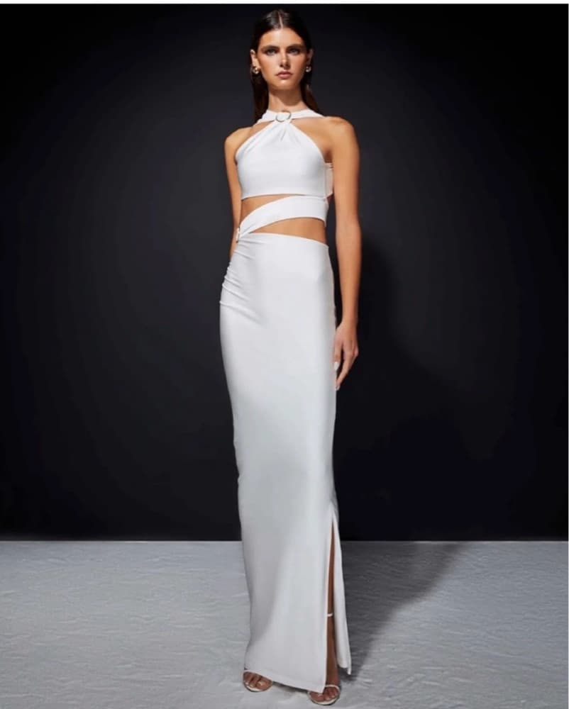 Khanum’s Kivia Dress White - Image 1