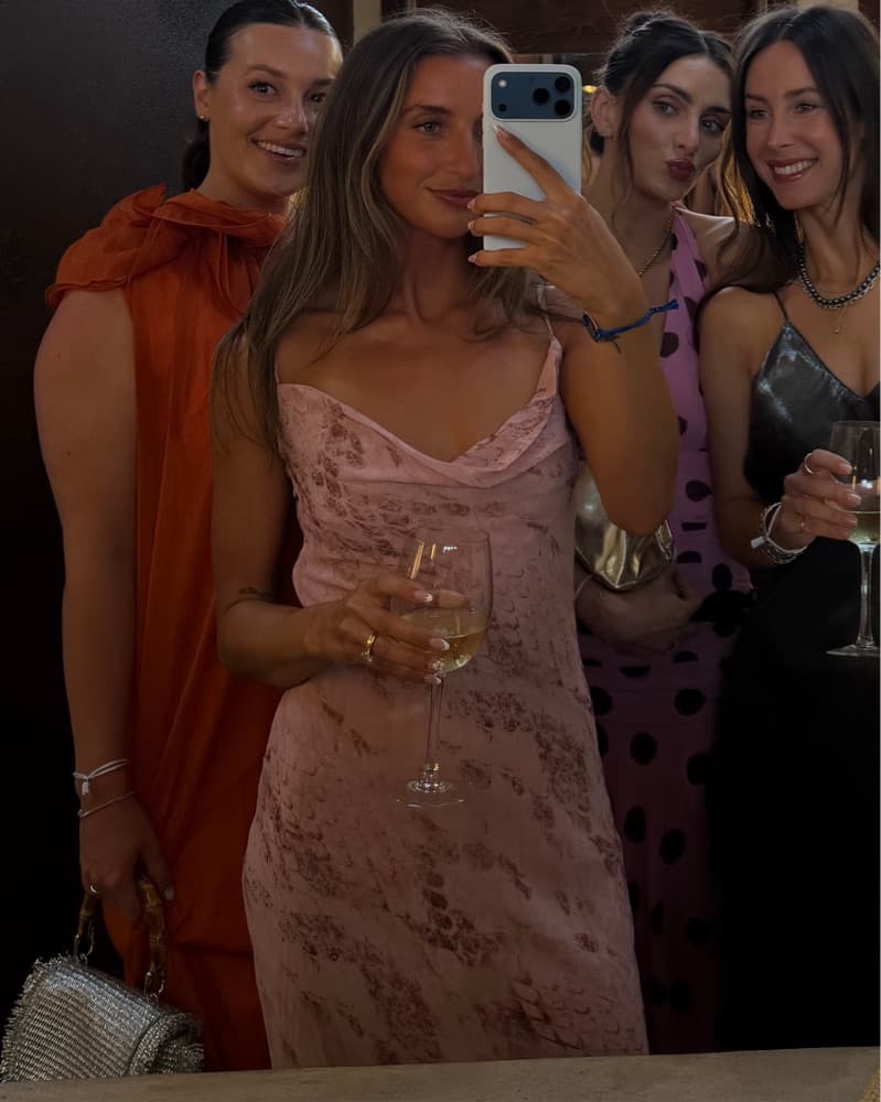 REVOLVE Skin Maxi Dress in Pink Snake  - Image 2