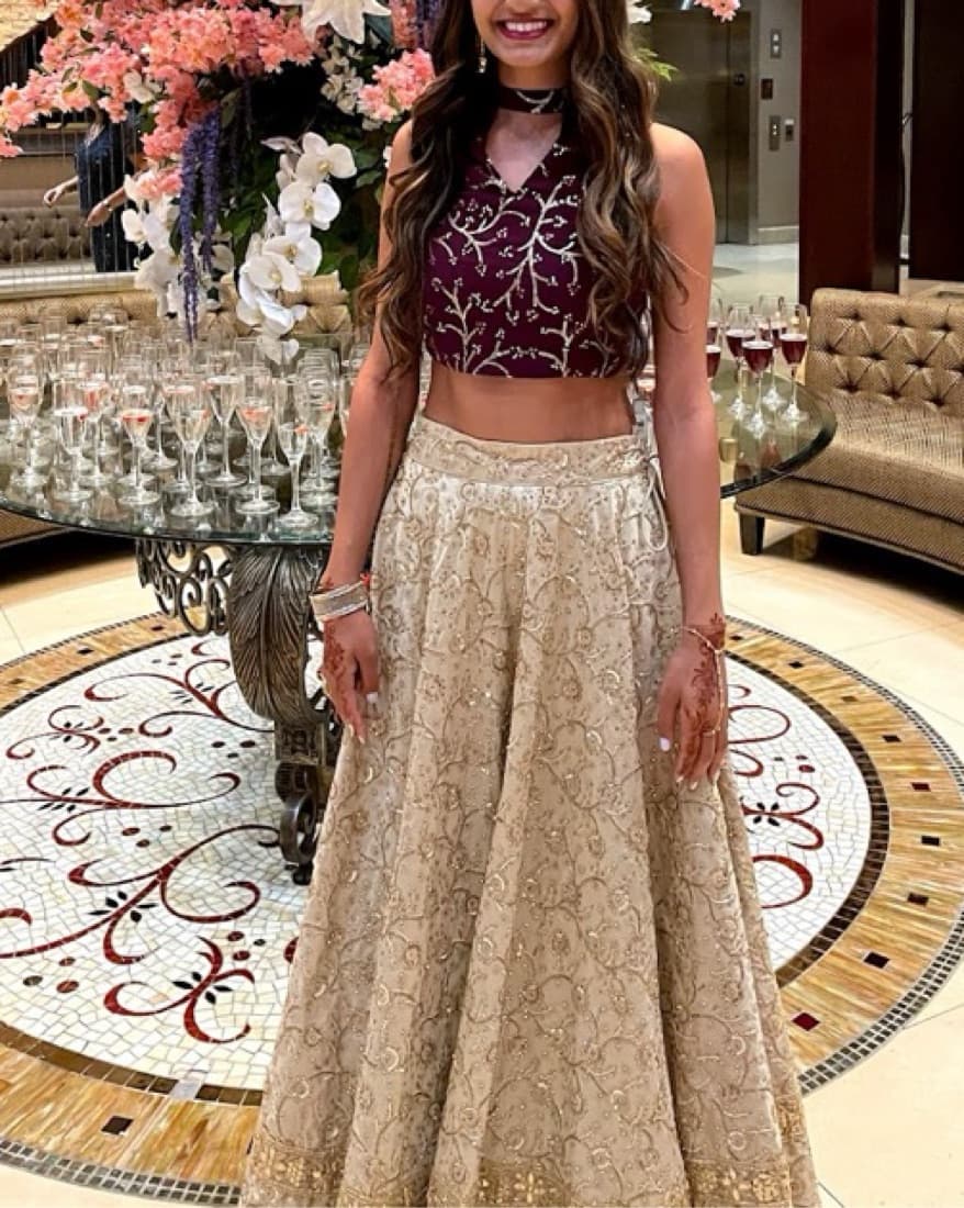 Indian Choker Crop Top - Image 3