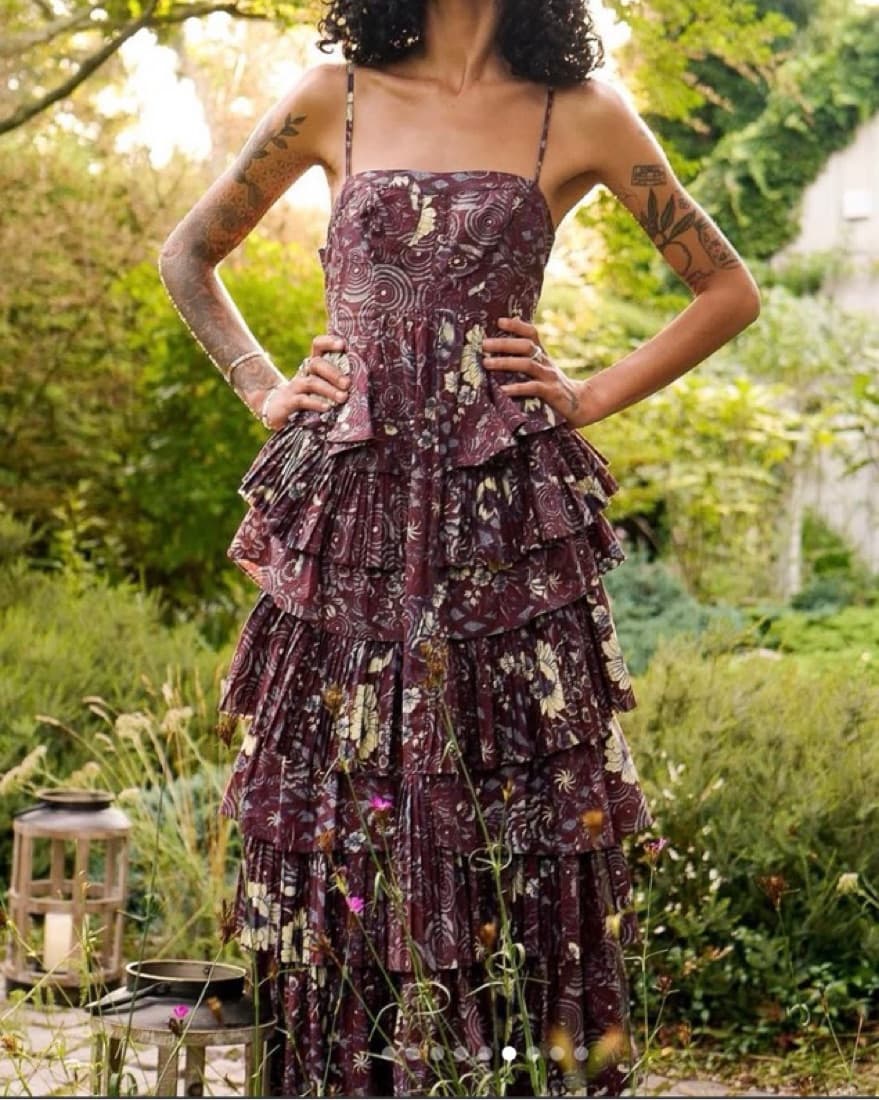 Purple Ulla Johnson Dress  - Image 1