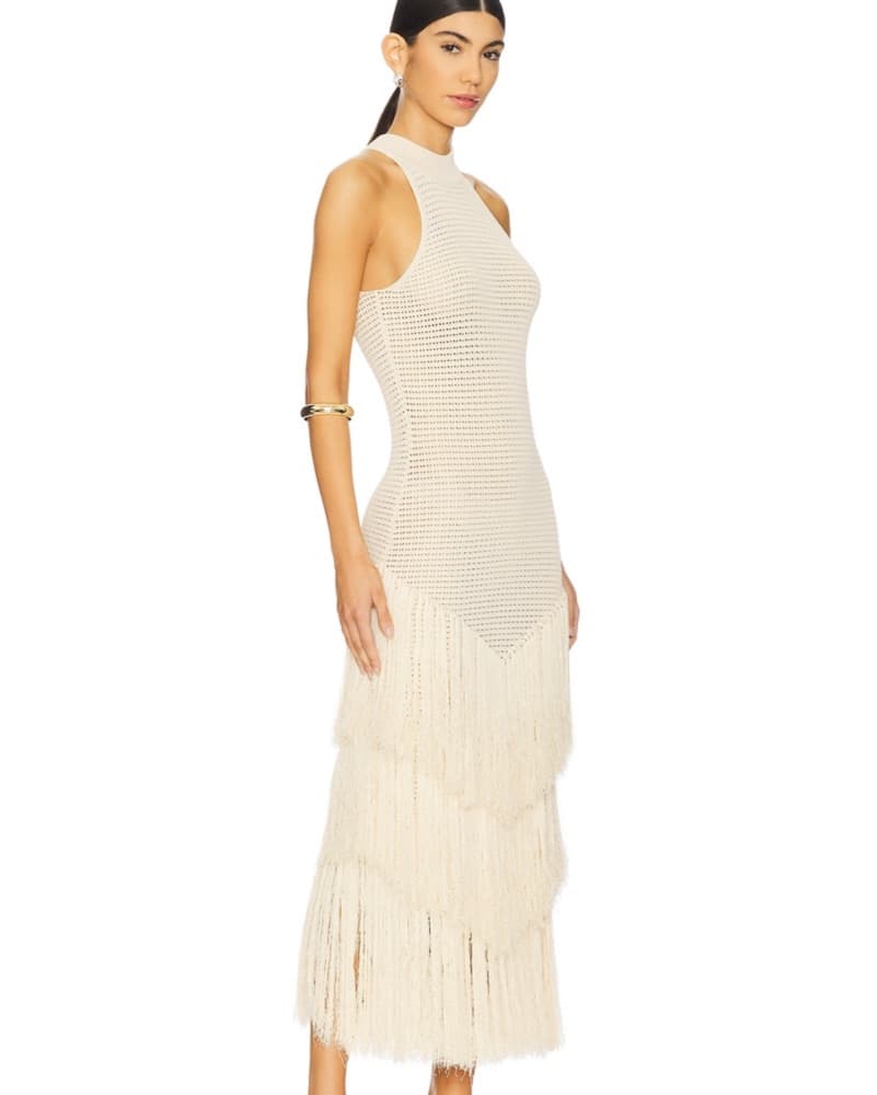 Devon Windsor True Dress in Tan - Image 2