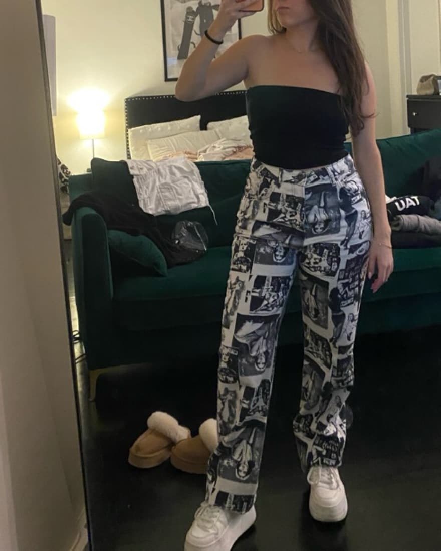 Reformation Printed Jeans  - Image 2