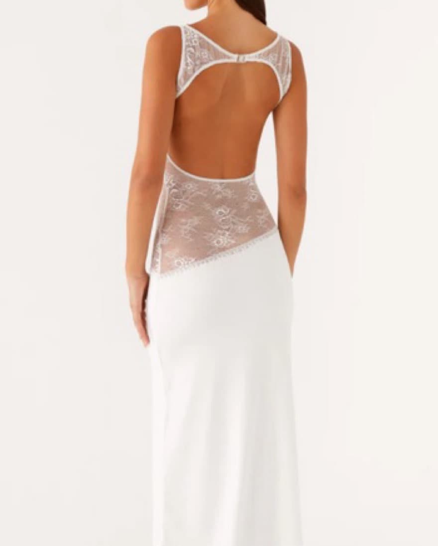 Peppermayo Lucinda White Maxi Dress - Image 2