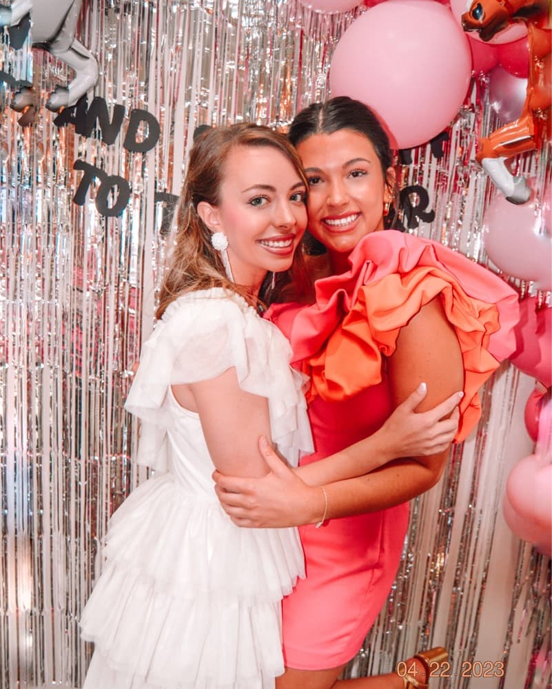Pink/ Orange Dress - Image 1
