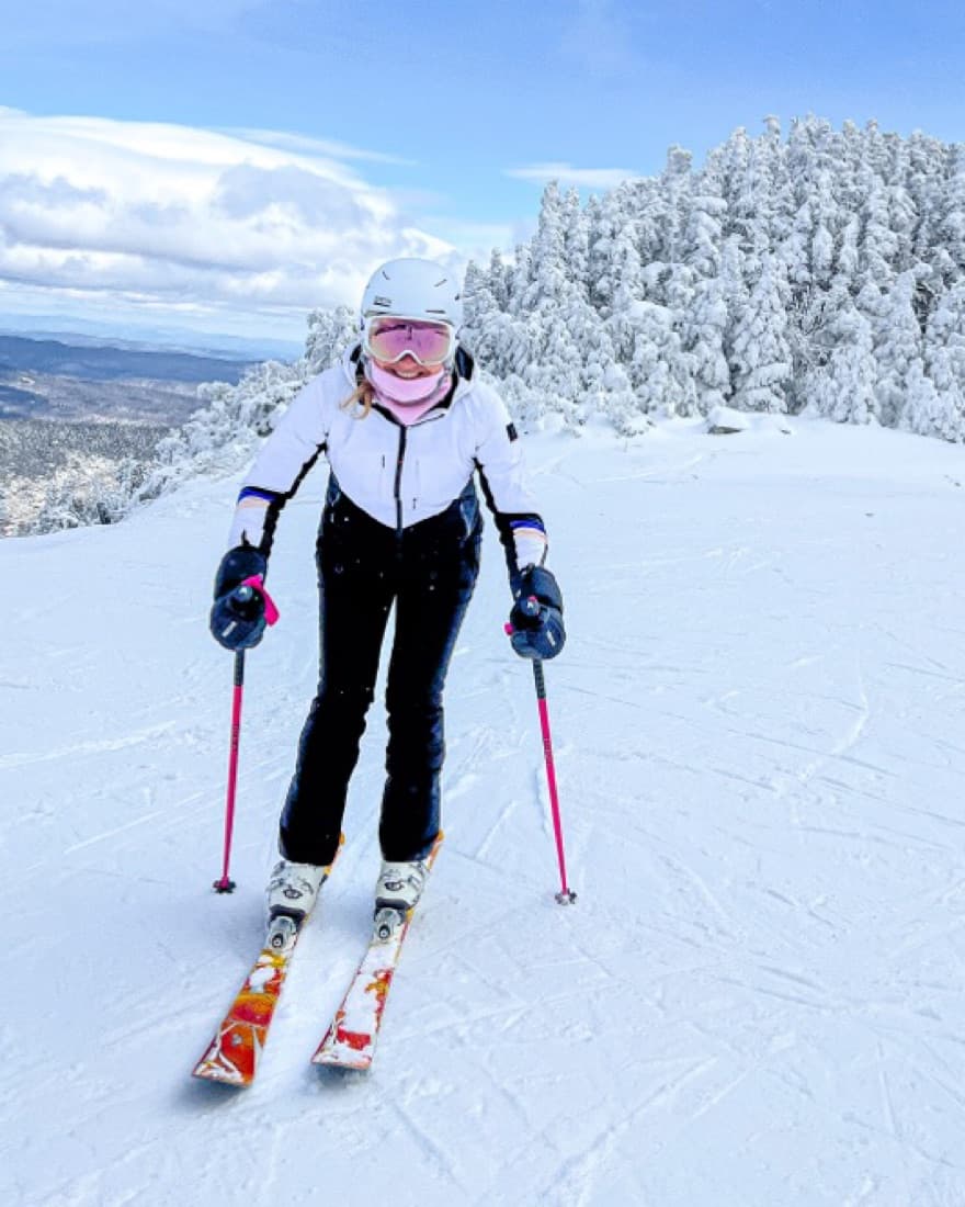 Black & White Ski Jacket And Ski Pants - Image 3