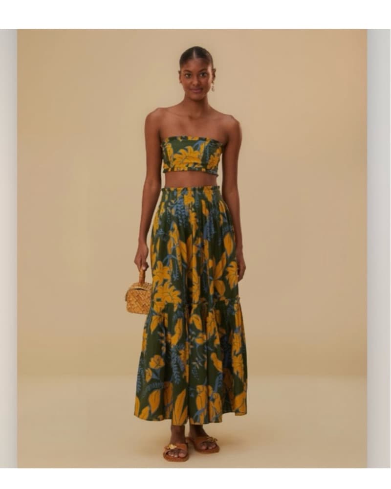 Farm Rio Bandeau And Skirt Set - Image 1