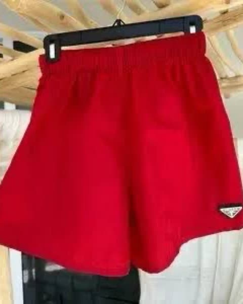 Red Prada Shorts  - Image 2