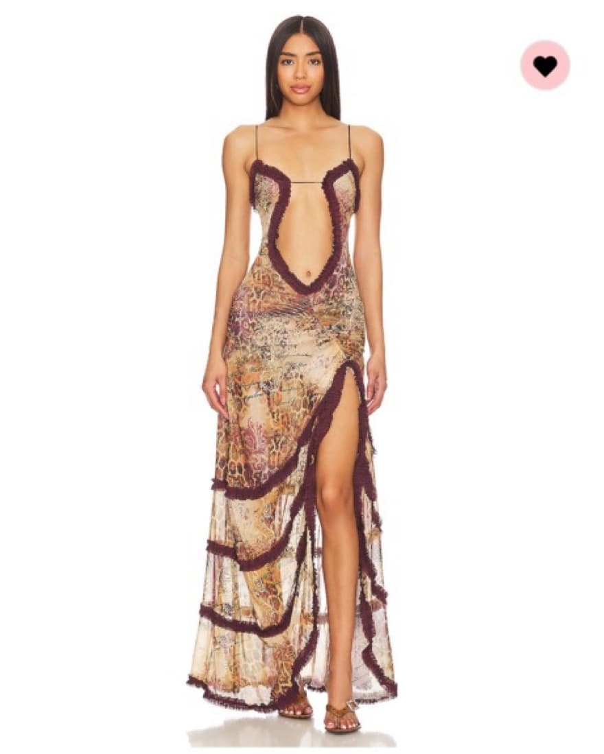 JD LNDN Leopard Print Maxi Dress- 4 - Image 1