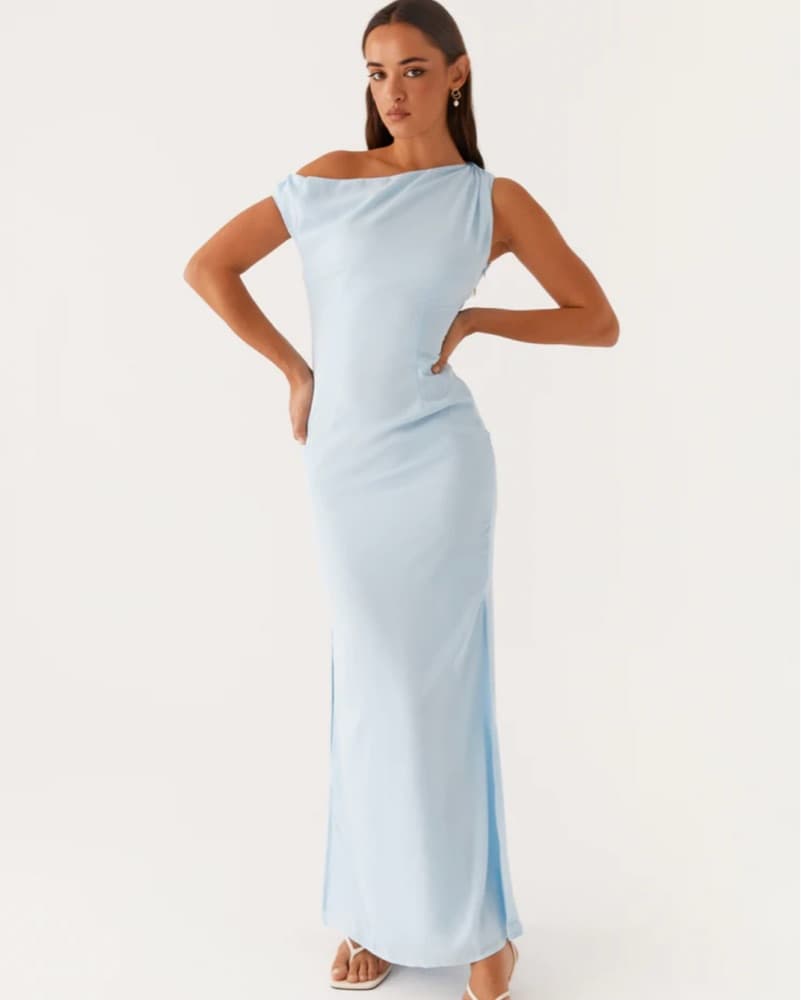 Peppermayo Blue Maxi Formal Dress  - Image 2