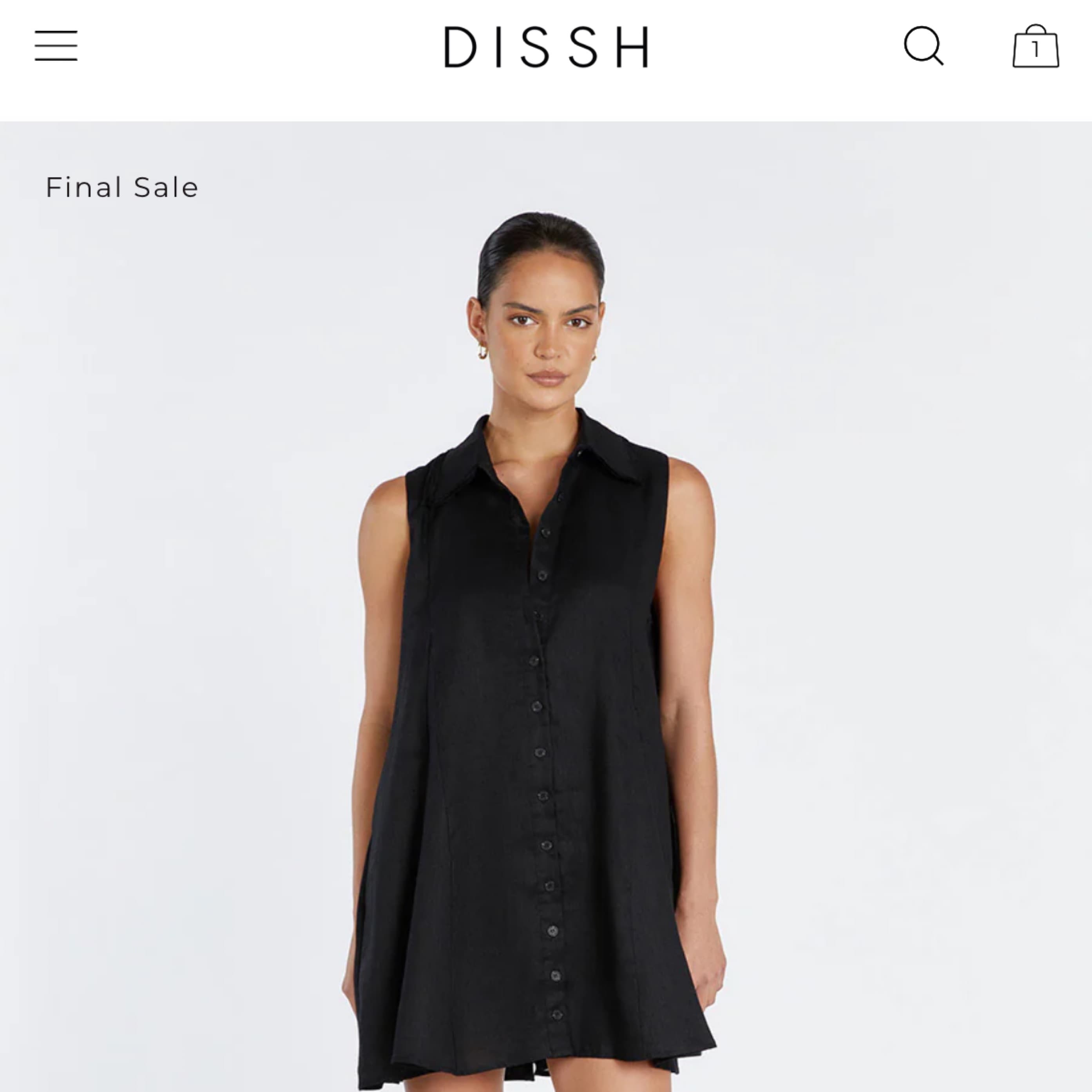 Dissh Summer Linen Dress - Image 1