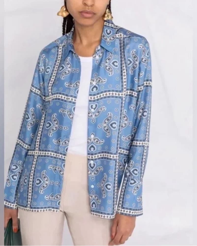 Sandro Silk Blouse - Image 2