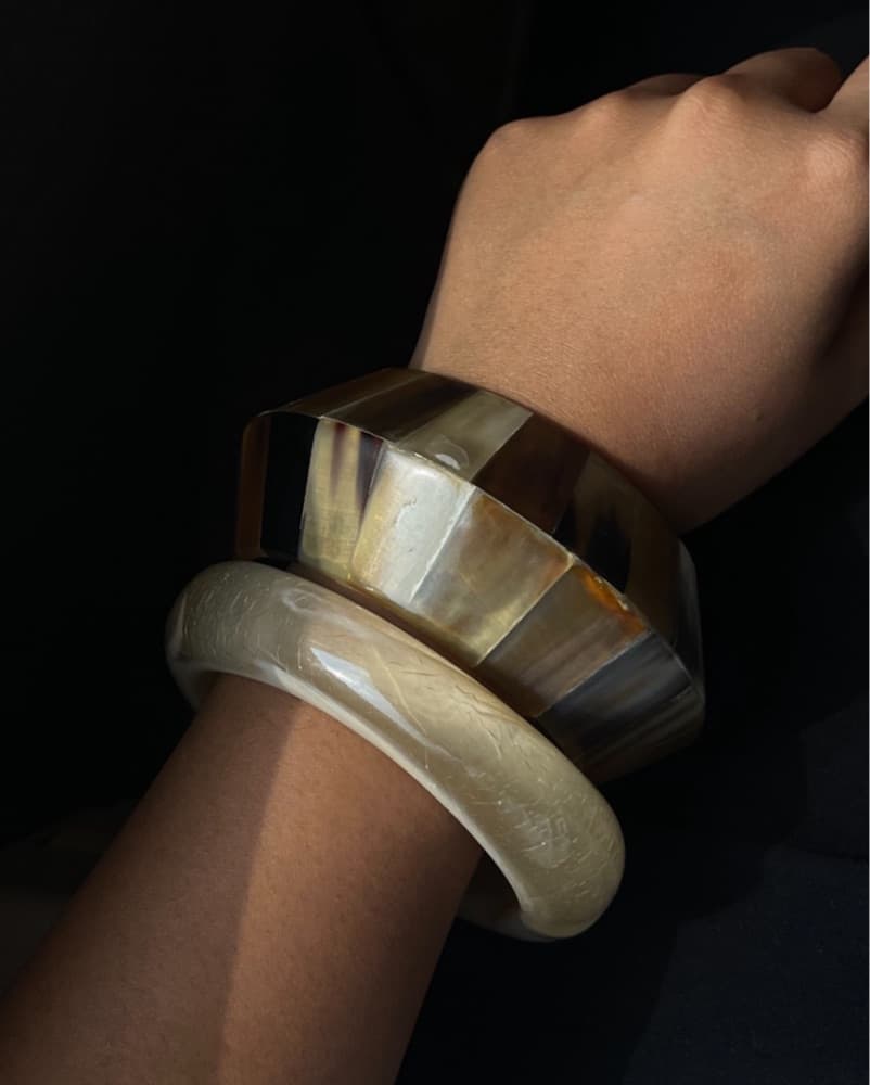 Zara Bangles Maxi Bracelet Stack  - Image 1
