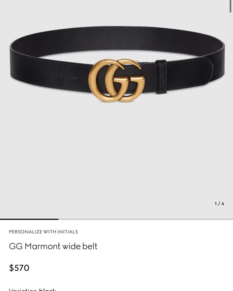 Gucci Belt - Image 1