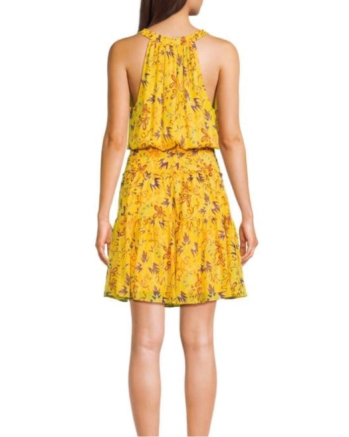 ALC Silk Mini Dress  - Image 3
