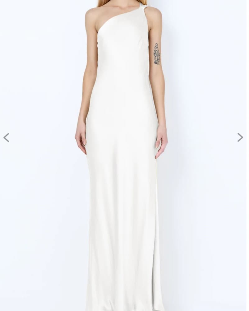 Elegant One-Shoulder Gown, Bec & Bridge  - Image 4
