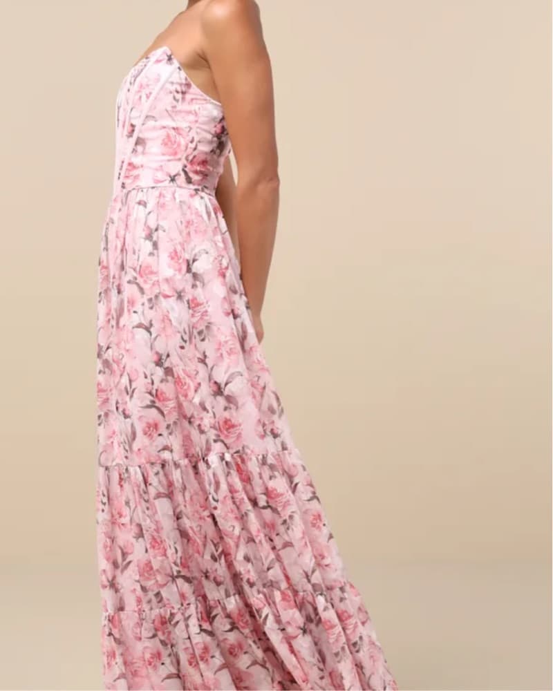 Lulu’s Floral Maxi Dress - Image 2