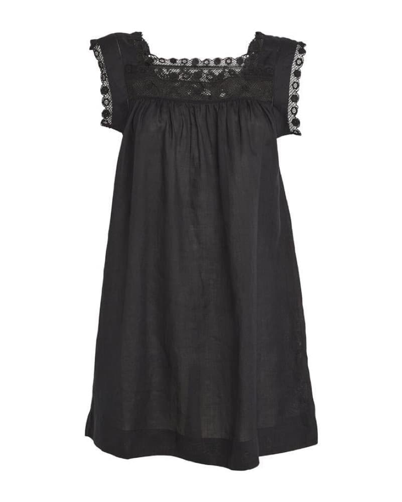 Doen Black Alameda Mini Dress - Image 4