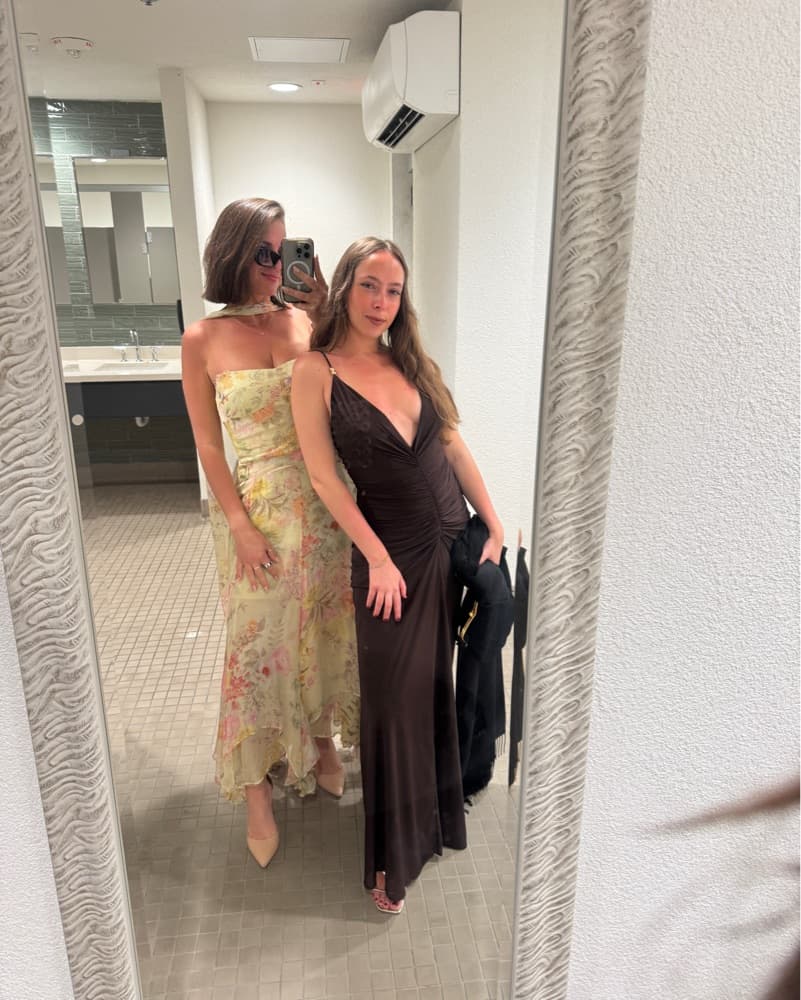 Amanda Uprichard Montery Scarf Midi Dres - Image 4