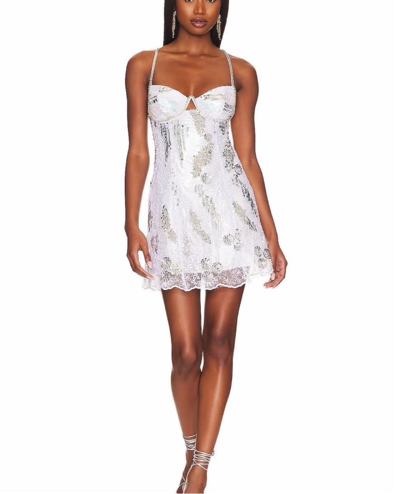 For Love And Lemons Opal Mini Dress - Image 1