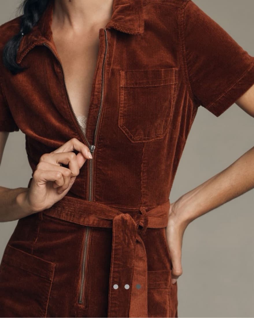 Maeve Colette Weekend Corduroy Jumpsuit - Image 3