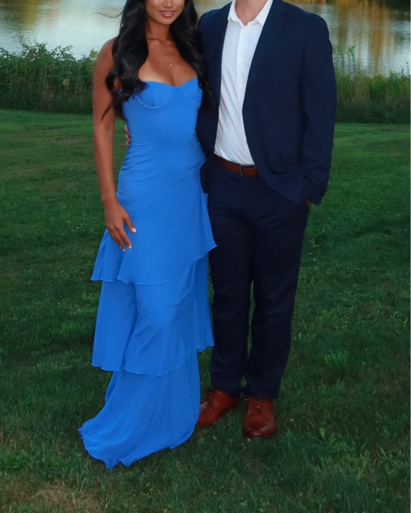 Blue Maxi Dress - Image 1