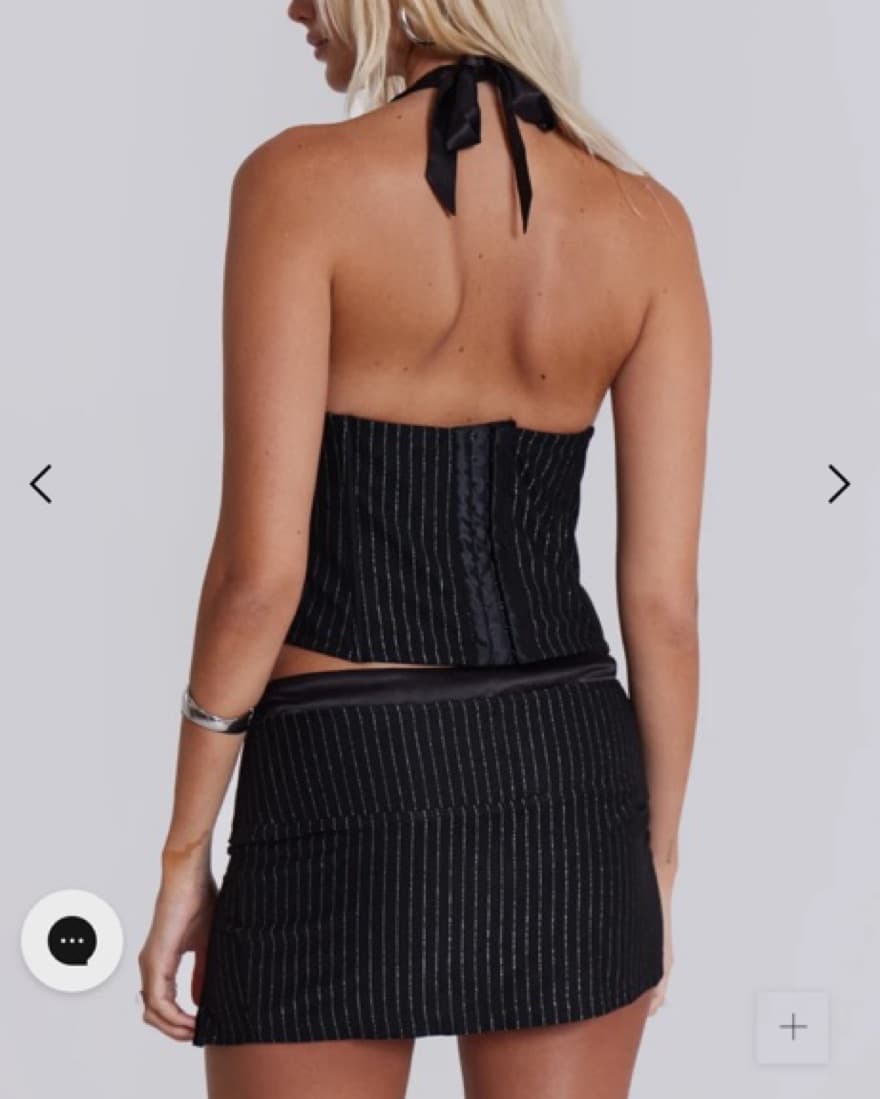 Girlfriend Halter Corset Top  - Image 2