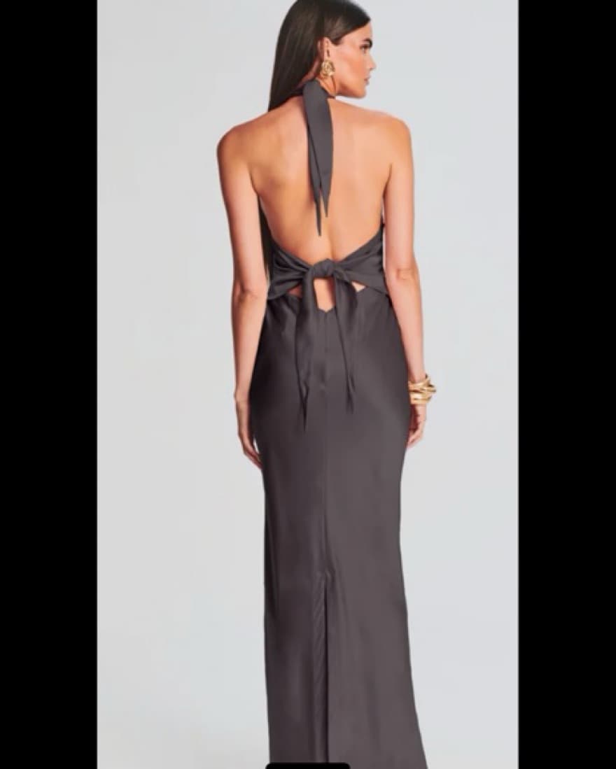Charcoal Ester Dress Retrofete  - Image 2