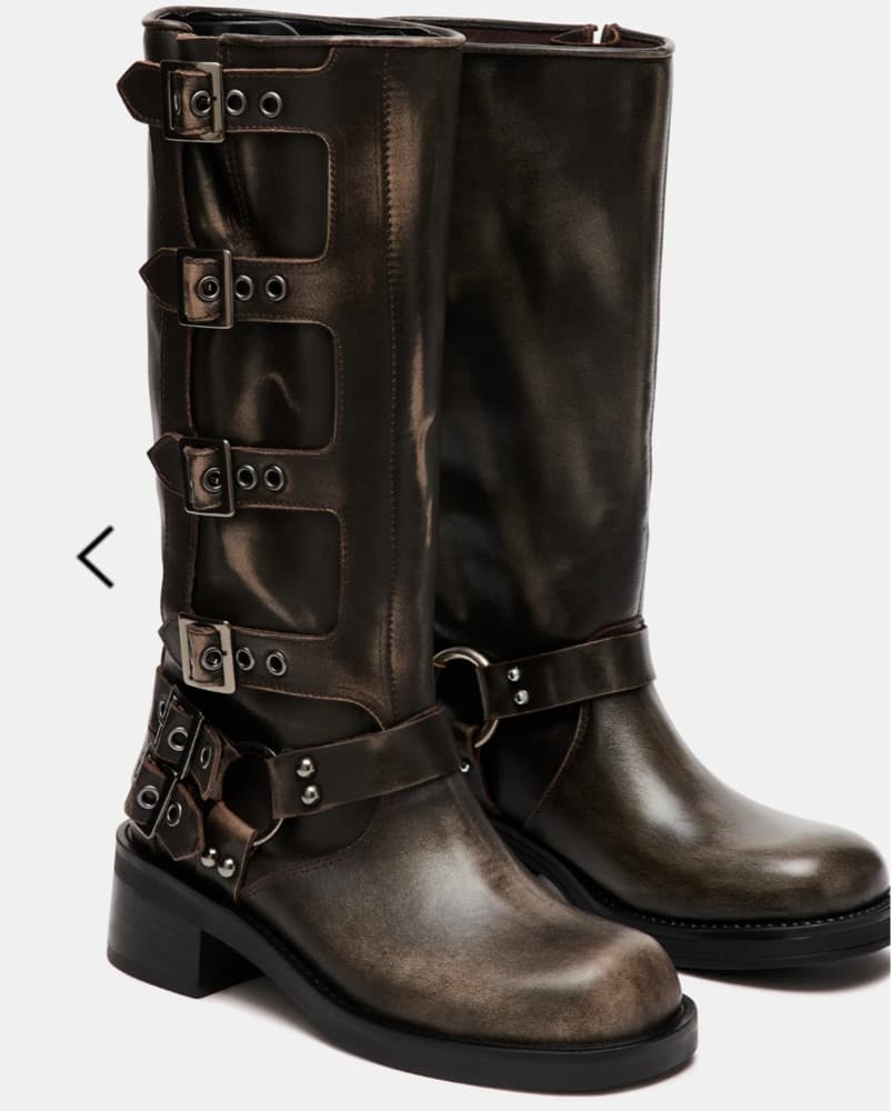 SM Rocky Brown Distressed Boots - Image 5