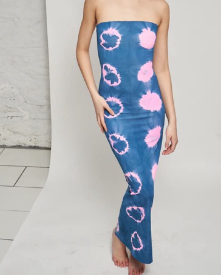 Dana Foley Tie-Dye Maxi Dress - Image 1