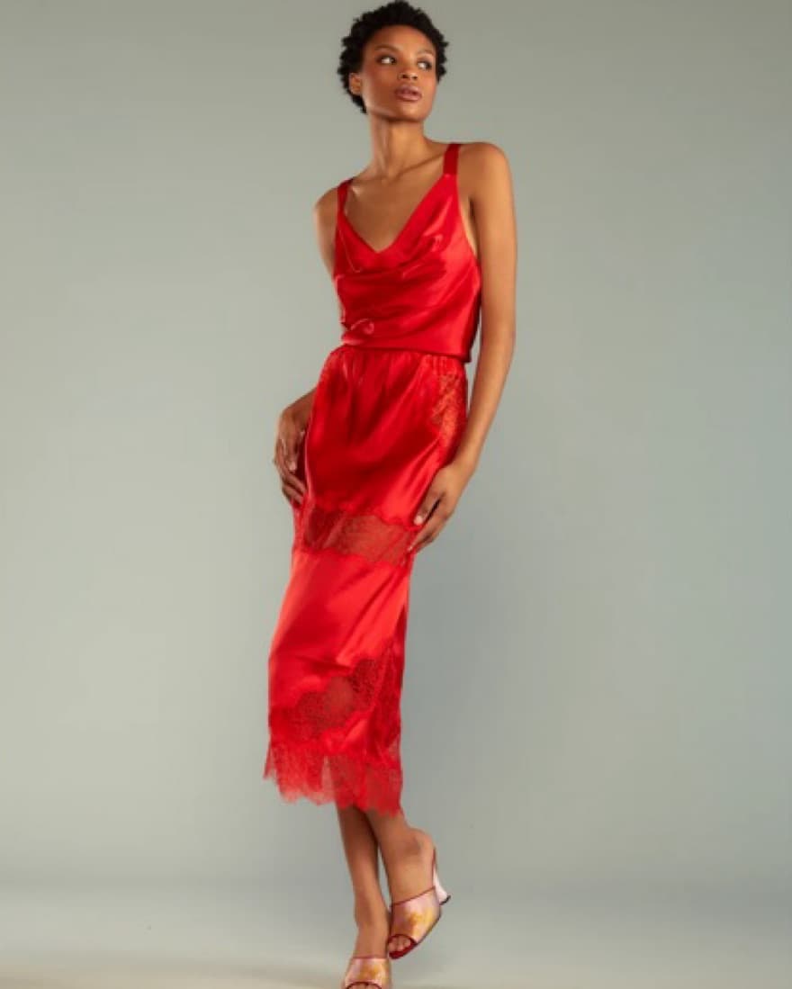 Cynthia Rowley Silk Set - Image 4