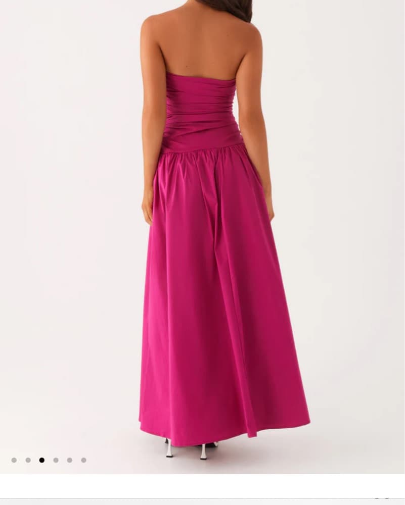 Pink Drop waist Dress  - Image 2