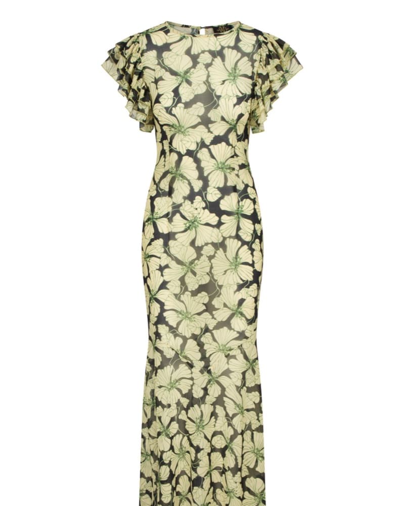 De La Vali Bougainvill Floral Maxi Dress - Image 3