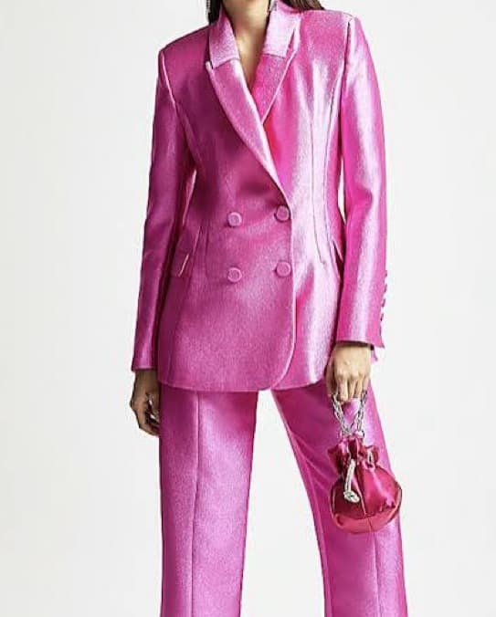 River Island Pink Suit Set - Image 1