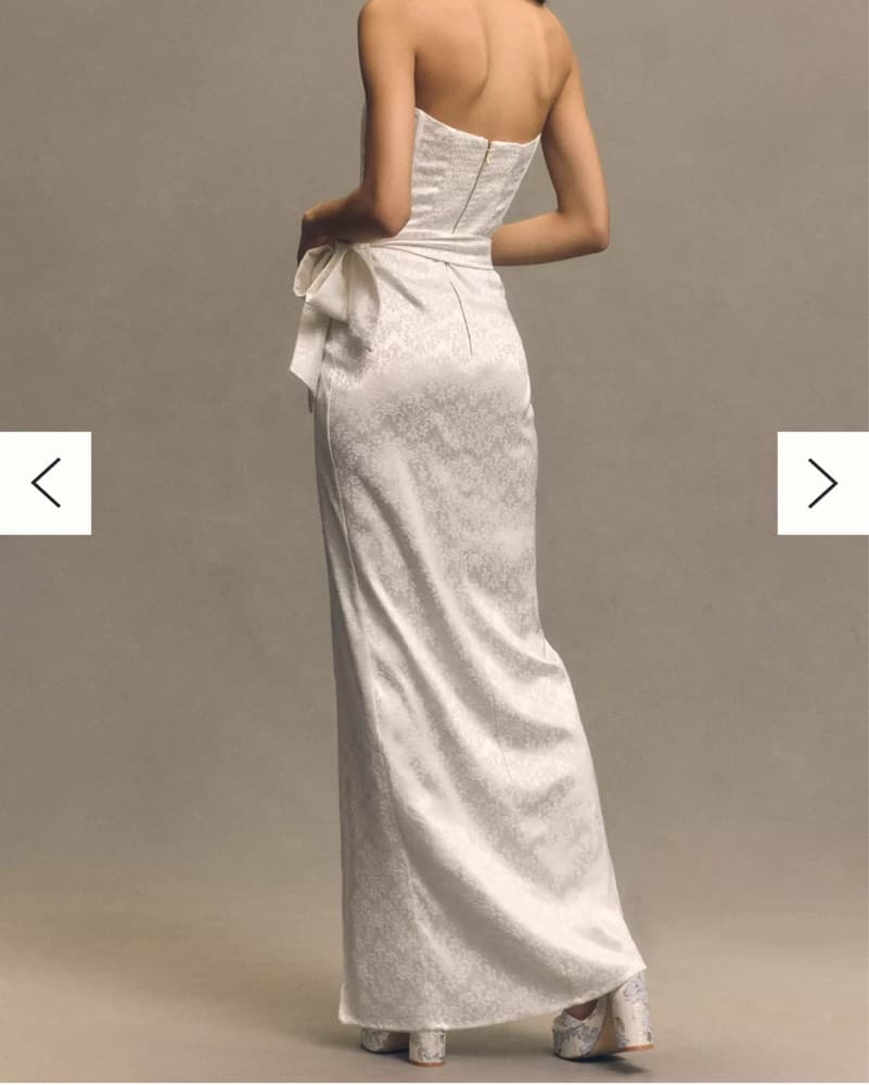 V Chapman The June Dress in White Mini F - Image 2